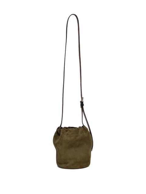 Maison Margiela drawstring leather bucket bag - Green - zdjęcie produktu nr 2