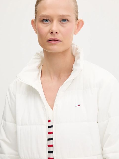 Tommy Jeans kurtka kolor biały zimowa DW0DW20958 - zdjęcie produktu nr 2