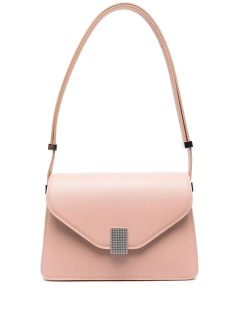 Lanvin studded leather shoulder bag - Neutrals - zdjęcie produktu nr 1
