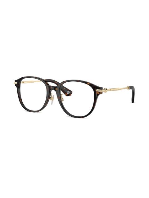 Burberry Eyewear tortoiseshell-effect glasses - Brown - zdjęcie produktu nr 2