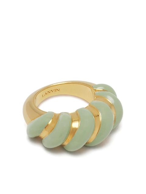 Lanvin 3D-detail ring - Gold