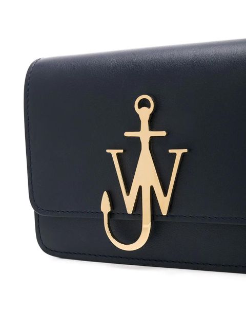 JW Anderson navy anchor logo bag - Blue