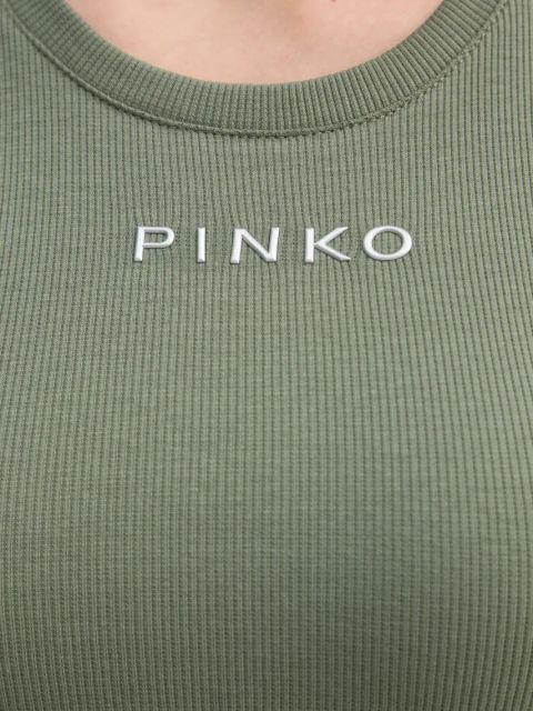Pinko top damski kolor zielony 100822 A2C1