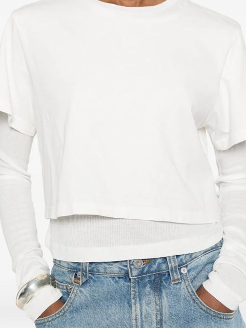 AGOLDE Romily crew-neck T-shirt - White