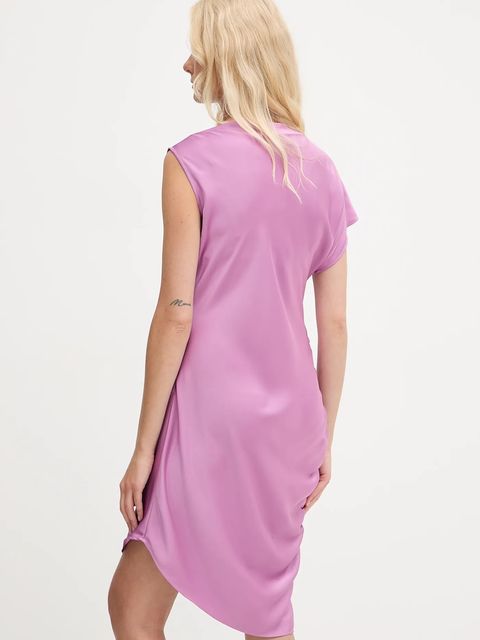 MAX&Co. sukienka kolor fioletowy mini prosta 2526226131200 - zdjęcie produktu nr 2