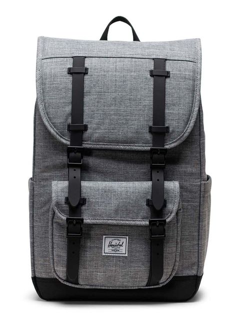 Herschel Plecak Little America™ Mid kolor szary duży wzorzysty - zdjęcie produktu nr 1