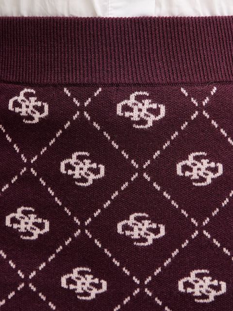 Guess spódnica z domieszką wełny SARAH