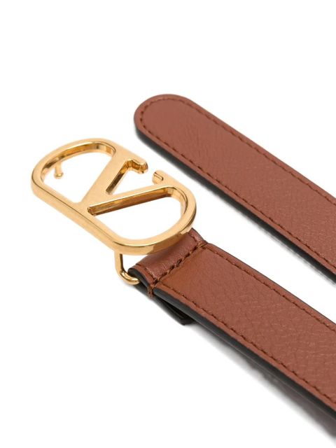 Valentino Garavani leather belt - Brown