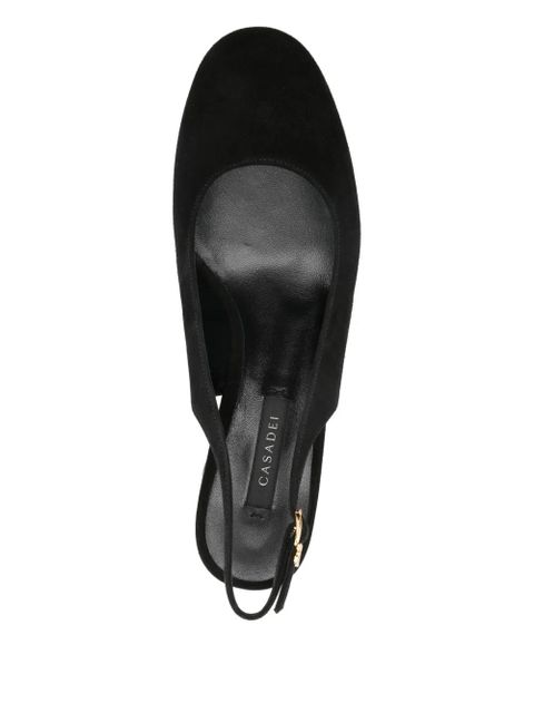 Casadei 60mm round-toe pumps - Black - zdjęcie produktu nr 2