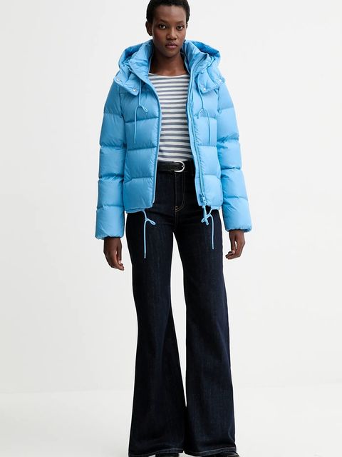 Marc O'Polo kurtka puchowa kolor niebieski zimowa 5000006294