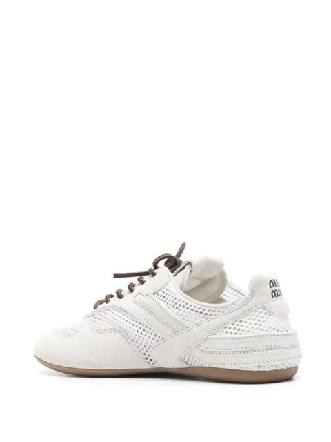 Miu Miu panelled sneakers - White