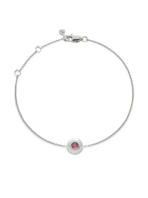 Monica Vinader October Tourmaline Birthstone bracelet - Silver - zdjęcie produktu nr 1