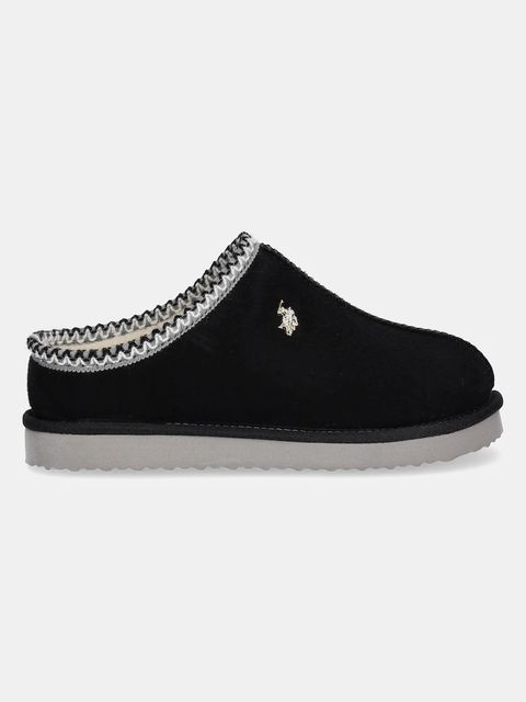 U.S. Polo Assn. kapcie VERENY001 kolor czarny VERENY001W/EH1