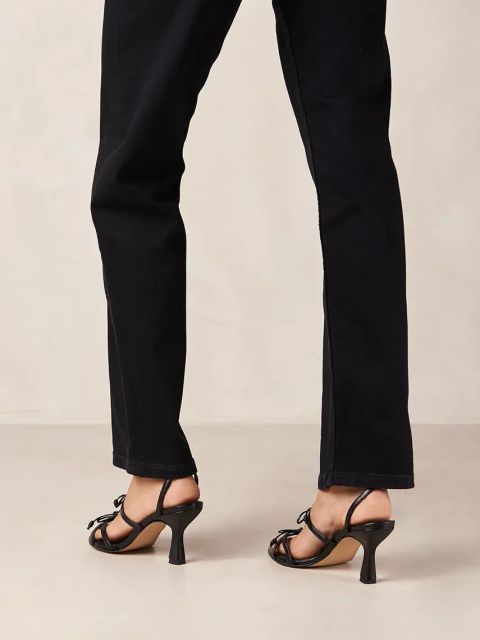 Alohas sandały skórzane Malia kolor czarny S100598-01