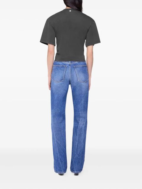 Rabanne graphic-print T-Shirt - Black