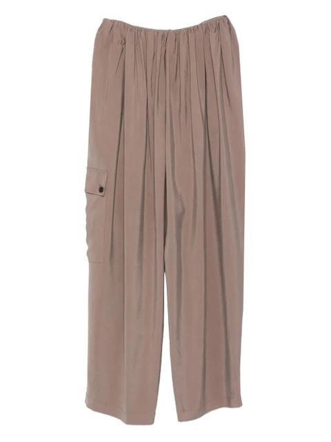 Alysi pleated belted trousers - Brown - zdjęcie produktu nr 2