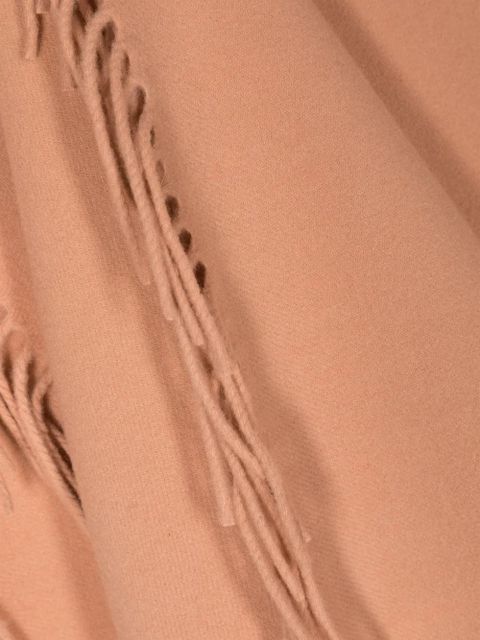 PINKO logo-print fringed scarf - Brown - zdjęcie produktu nr 2