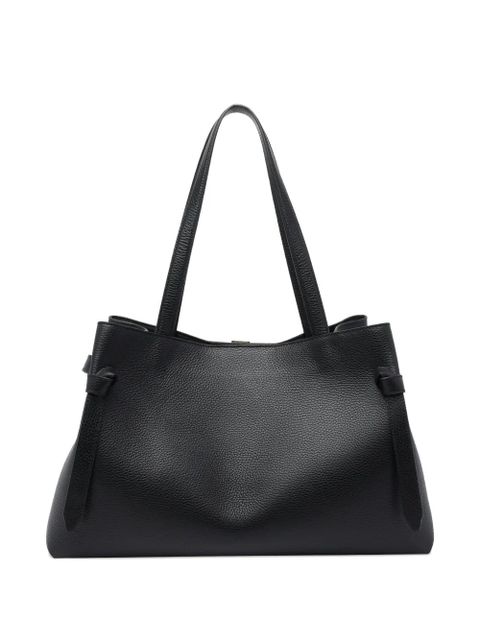 Yuzefi GYOZA leather shoulder bag - Black - zdjęcie produktu nr 2