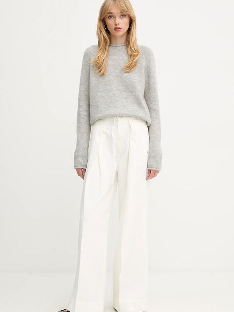 BOSS jeansy damskie kolor beżowy 50558680 - zdjęcie produktu nr 2