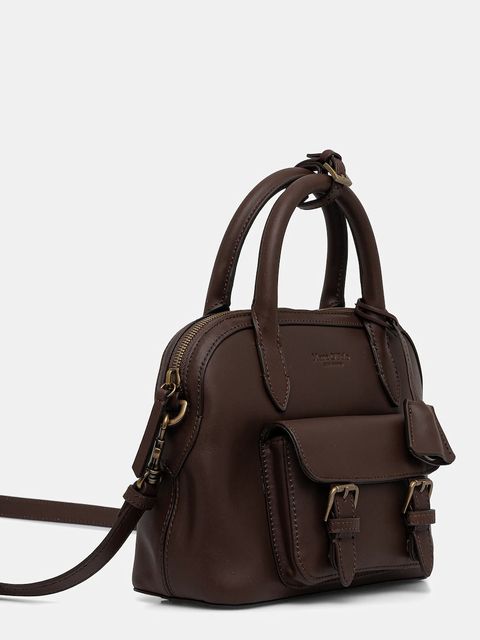 Marc O'Polo torebka skórzana kolor brązowy 5000009169