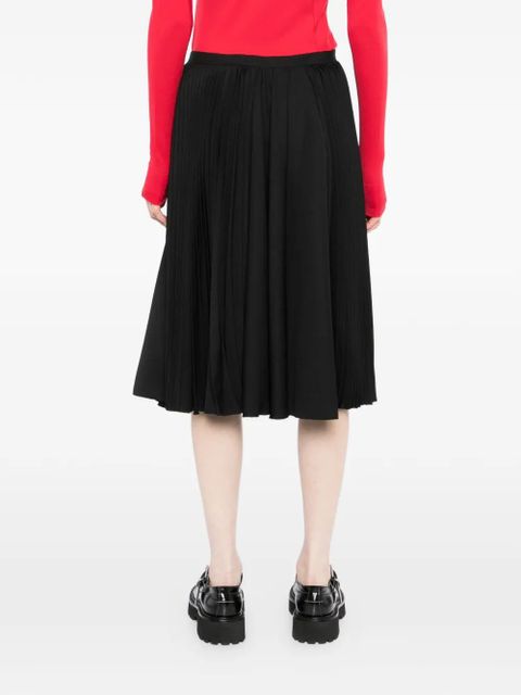 Marni satin midi skirt - Black