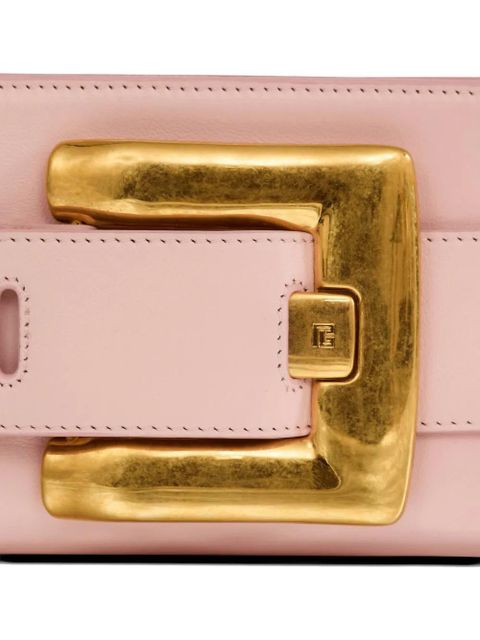 Balmain Anthem smooth leather clutch - Pink - zdjęcie produktu nr 2