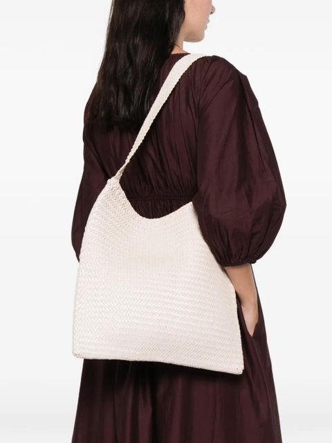 DRAGON DIFFUSION braided handle woven tote bag - Pink - zdjęcie produktu nr 2