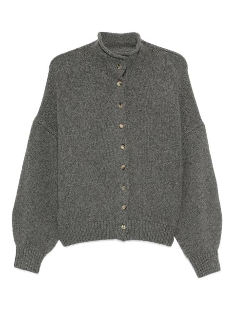 KHAITE buttoned cardigan - Grey - zdjęcie produktu nr 1