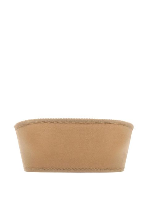 Maison Margiela Four Stitches bandeau bra - Neutrals - zdjęcie produktu nr 2
