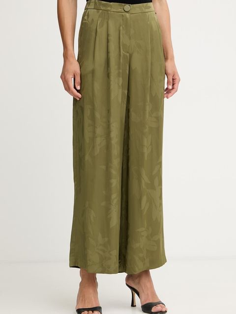 Armani Exchange spodnie damskie z wiskozy - zdjęcie produktu nr 1