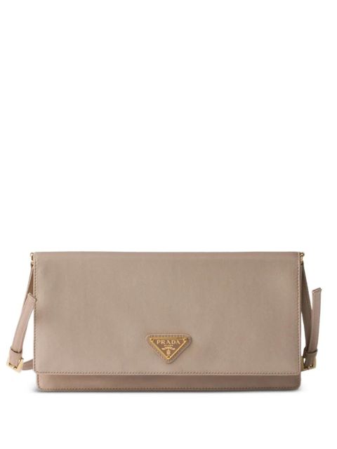 Prada leather mini bag - Neutrals - zdjęcie produktu nr 1