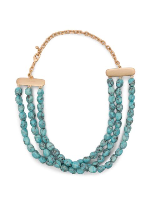 Cult Gaia Nora beaded necklace - Gold - zdjęcie produktu nr 1