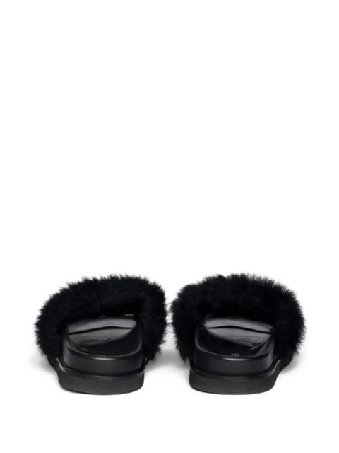 Zadig&Voltaire Teddy Bare sandals - Black