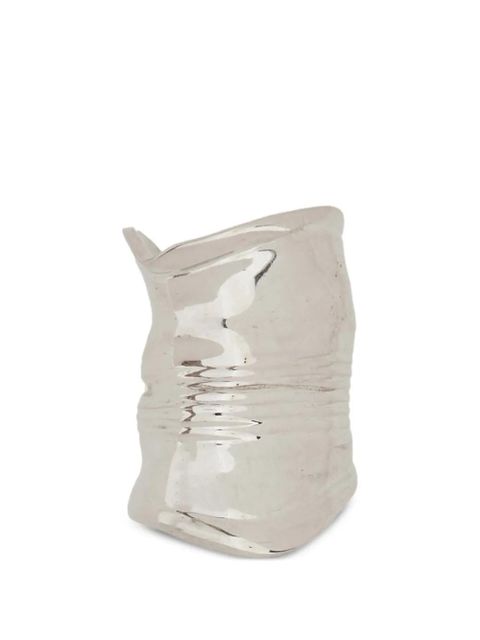 Jean Paul Gaultier crushed can ring - Silver - zdjęcie produktu nr 1