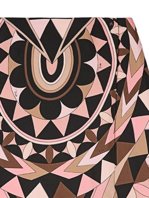 PUCCI geometric-print mini skirt - Pink - zdjęcie produktu nr 2