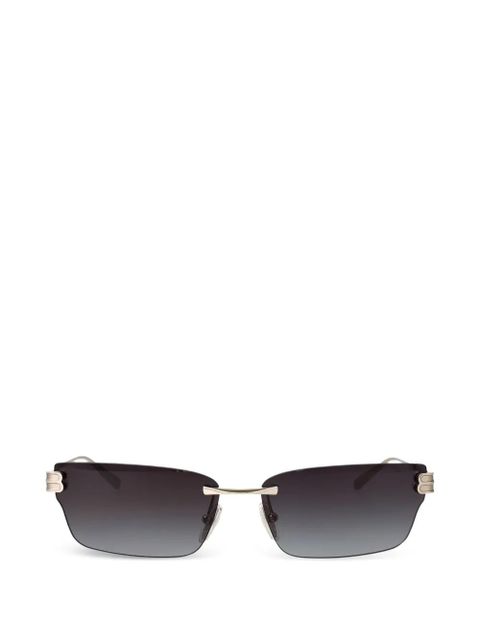 Balenciaga BB0487S rimless sunglasses - Grey - zdjęcie produktu nr 1