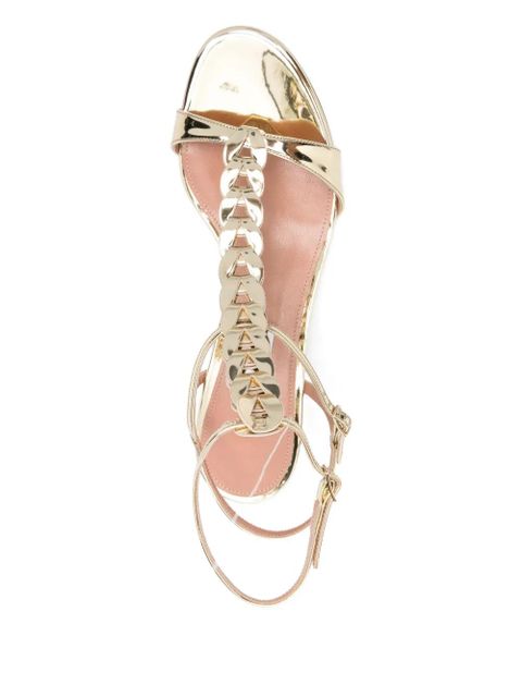 Aquazzura 35mm Destiny Gladiator heeled sandals - Gold