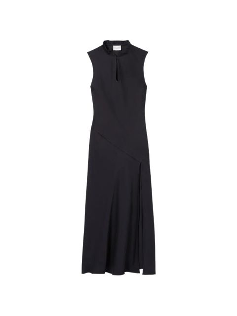 Claudie Pierlot ruffled midi dress - Blue - zdjęcie produktu nr 1