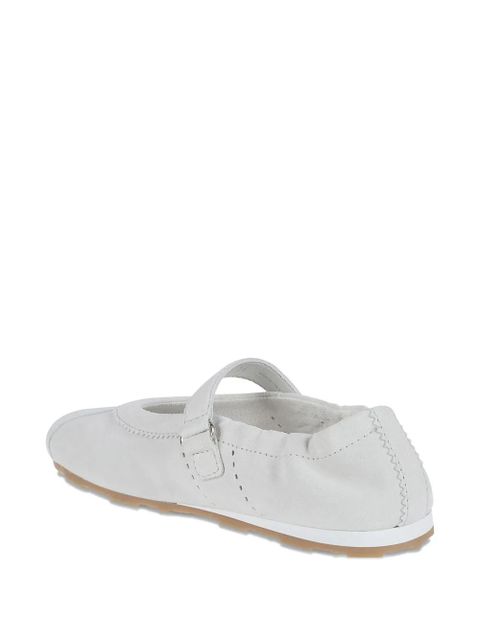 Miu Miu strap ballet flats - Neutrals