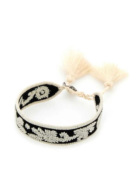 Prada two-tone suede bracelet - Neutrals - zdjęcie produktu nr 2