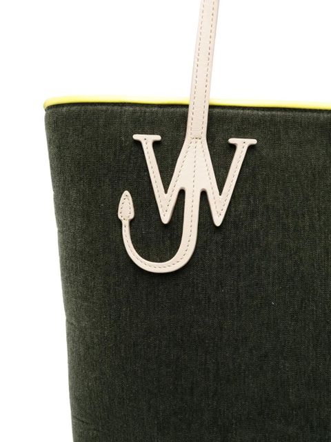 JW Anderson tall Anchor tote bag - Green