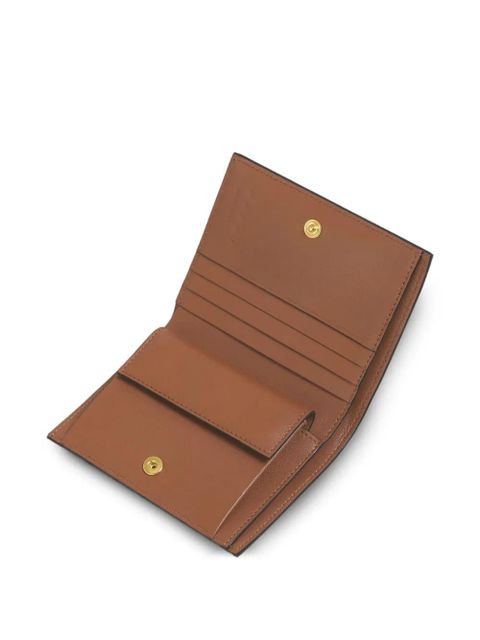 Marni folded leather wallet - Brown