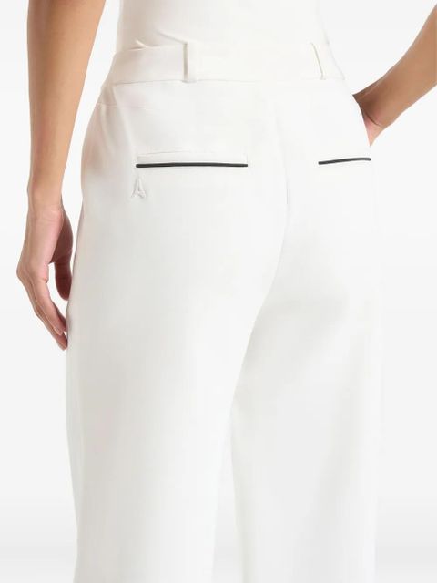Manière De Voir Mina piped trousers - White