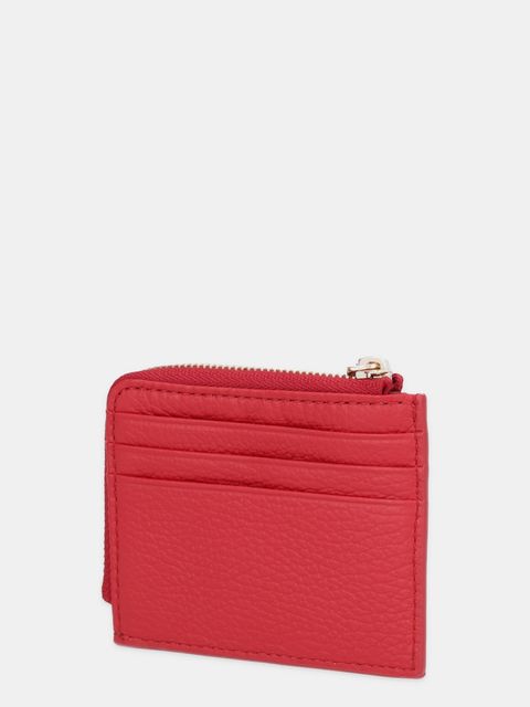 Coccinelle portfel skórzany damski kolor czerwony E2 MU0 12 89 01