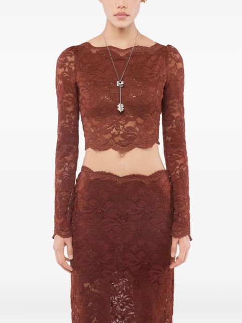 Rabanne key-pendant necklace - Silver