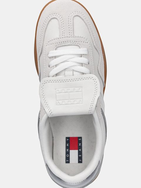 Tommy Jeans sneakersy skórzane THE GREENWICH FLAP