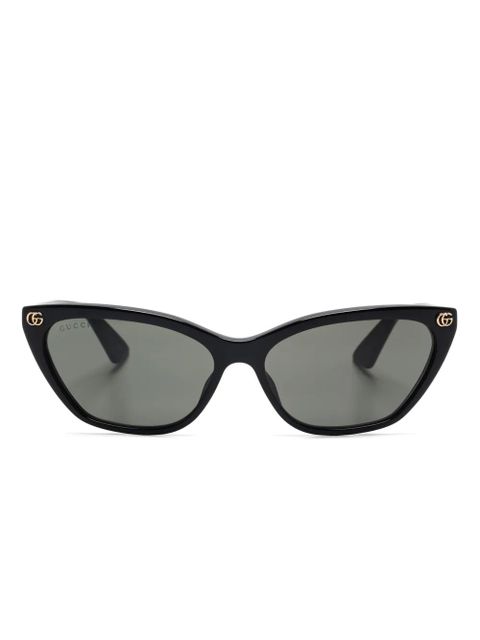 Gucci Eyewear geometric-frame sunglasses - Black - zdjęcie produktu nr 1