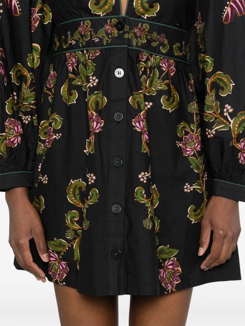 FARM Rio Ravenala mini dress - Black