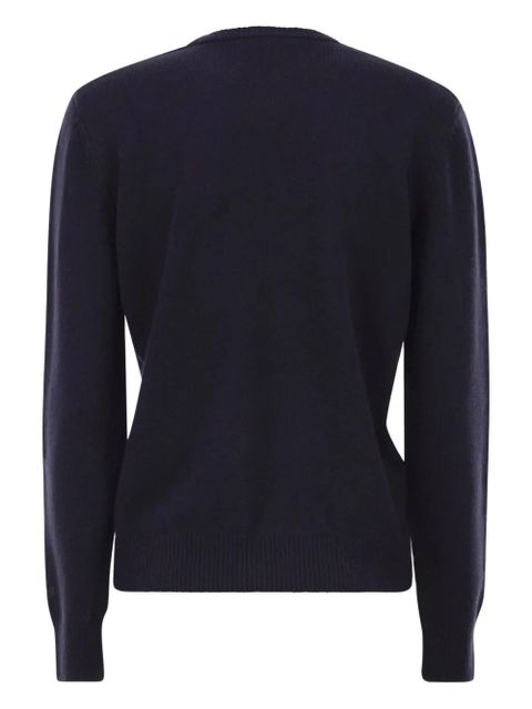 MC2 Saint Barth New Queen patterned-intarsia jumper - Blue