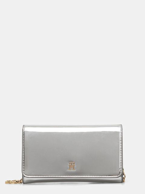 Tommy Hilfiger kopertówka kolor srebrny AW0AW17959 - zdjęcie produktu nr 1